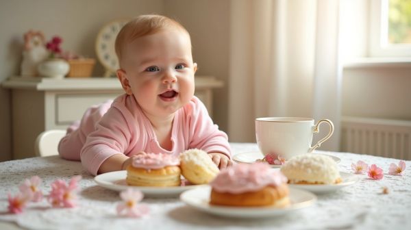 Une gourmette bébé pour célébrer chaque moment unique